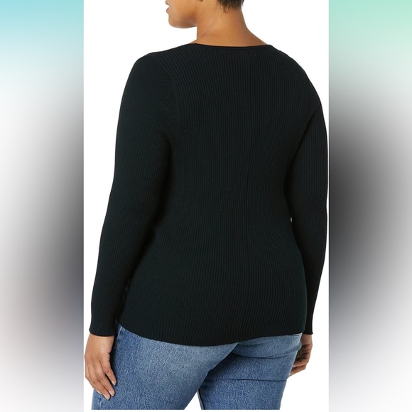 NWT Amazon Essentials Fine Gauge Stretch Scoop Neck Long-Sleeve Sweater, XXL - Picture 2 of 9
